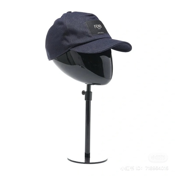 FENDI DENIM BASEBALL CAP/ brand new / 100% Authentic/ unisex - Picture 6 of 6